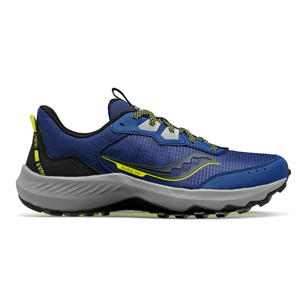 [SAUCONY]★AURA TR★ Amazon.com | Saucony Men's Aura TR Sneaker, Indigo/Black, 7