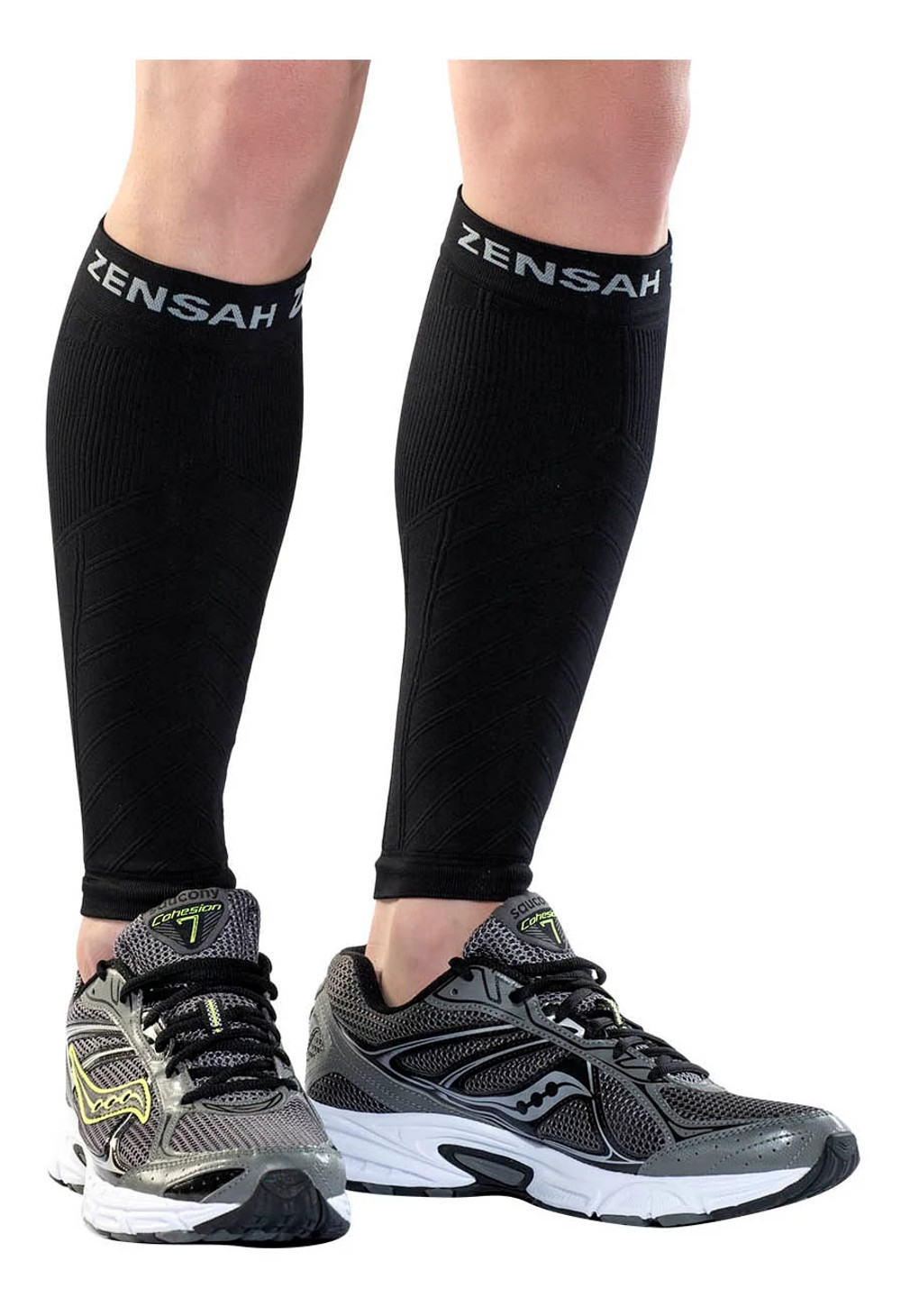 Zensah Reflect Compression Running Leg Sleeves