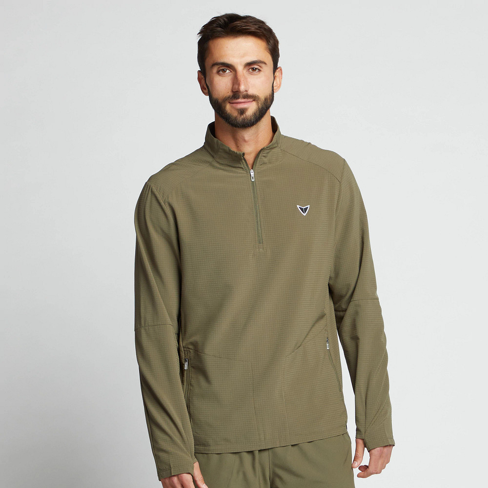 トップス NEWTONE HALF TOP ZIP NEWTONE/ニュートーン】 HALF ZIP TOP（スウェット）｜Deuxieme