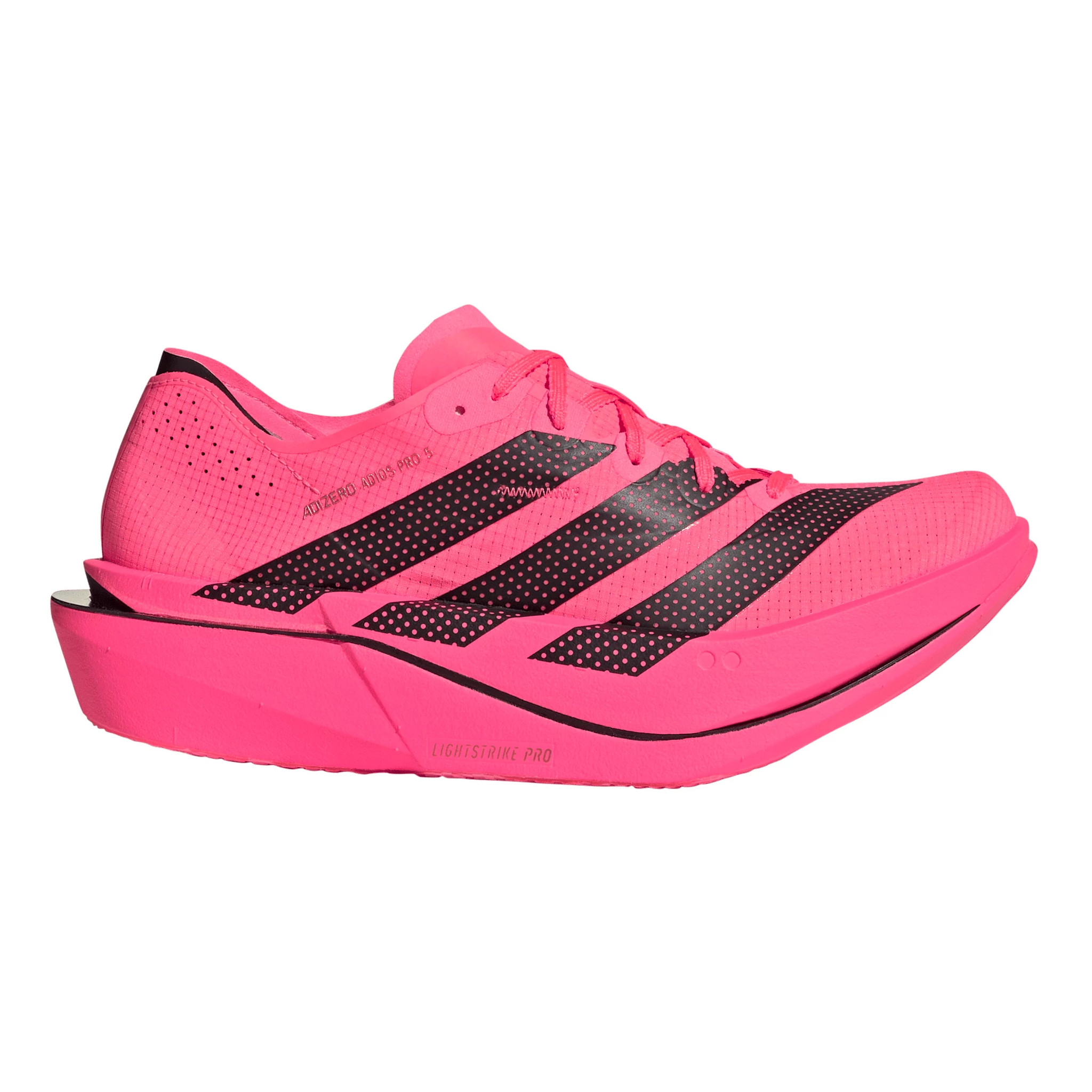 Women's adidas Adizero Adios Pro 5 - Solar Turbo / Black, Size: 10, Medium | Footwear - Road Runner Sports