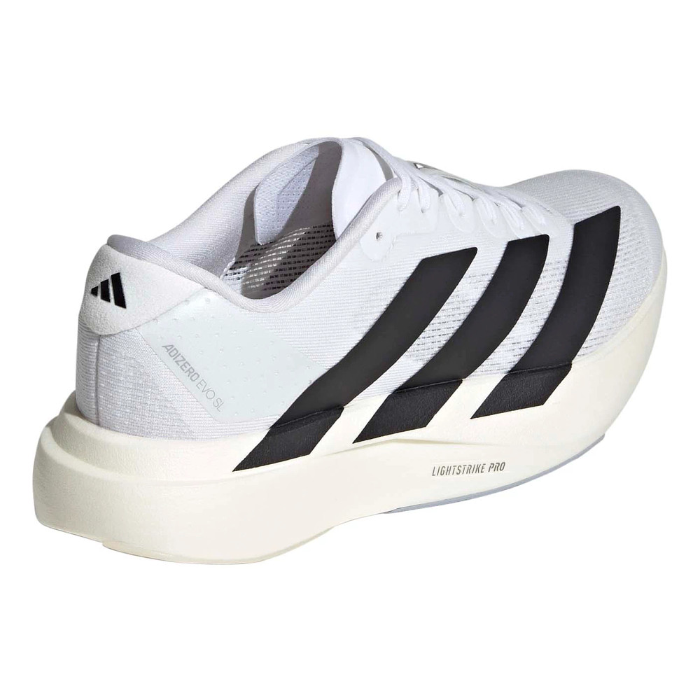 NEW adidas Adizero Evo SL White Black | Men Sizes 8 - 14