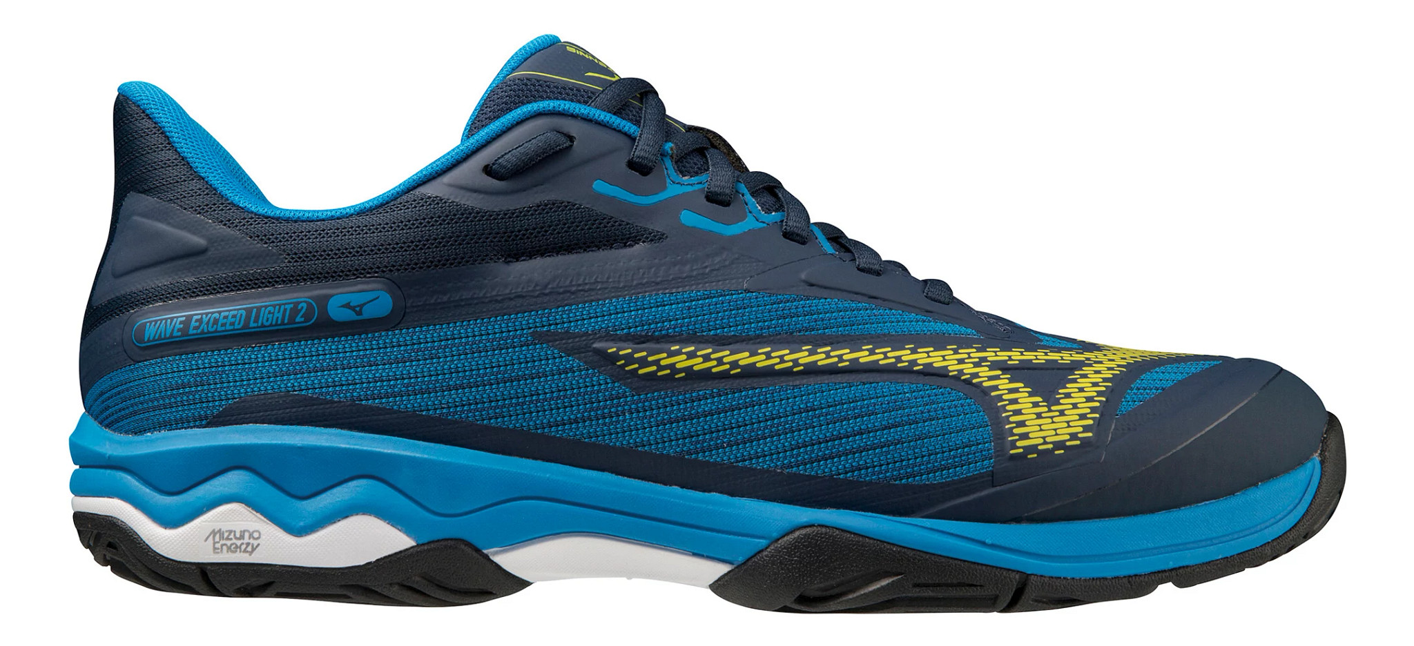 Mens Mizuno Wave Exceed Light 2 AC Tennis Court Shoe