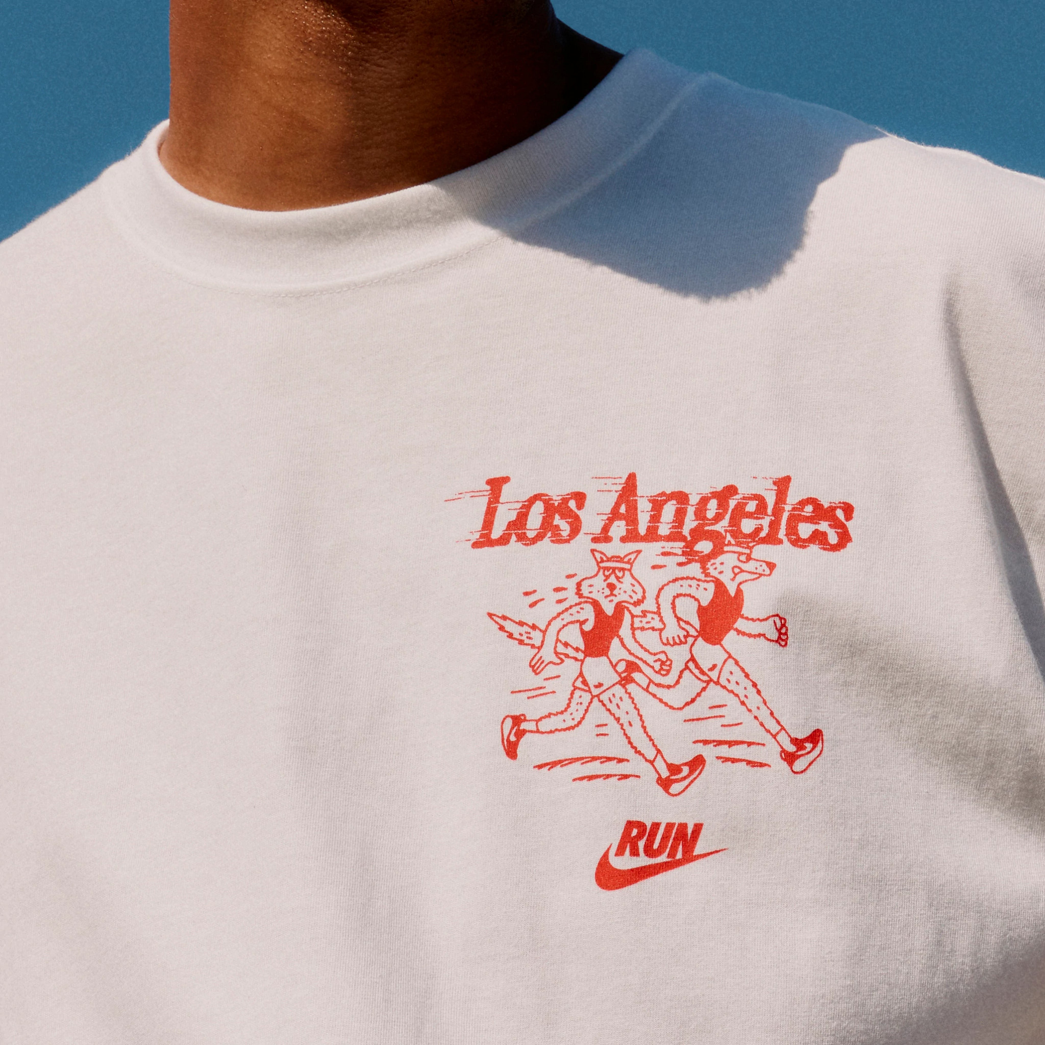 Unisex Nike Tee LA Foot Traffic Quickstrike Short Sleeve Non