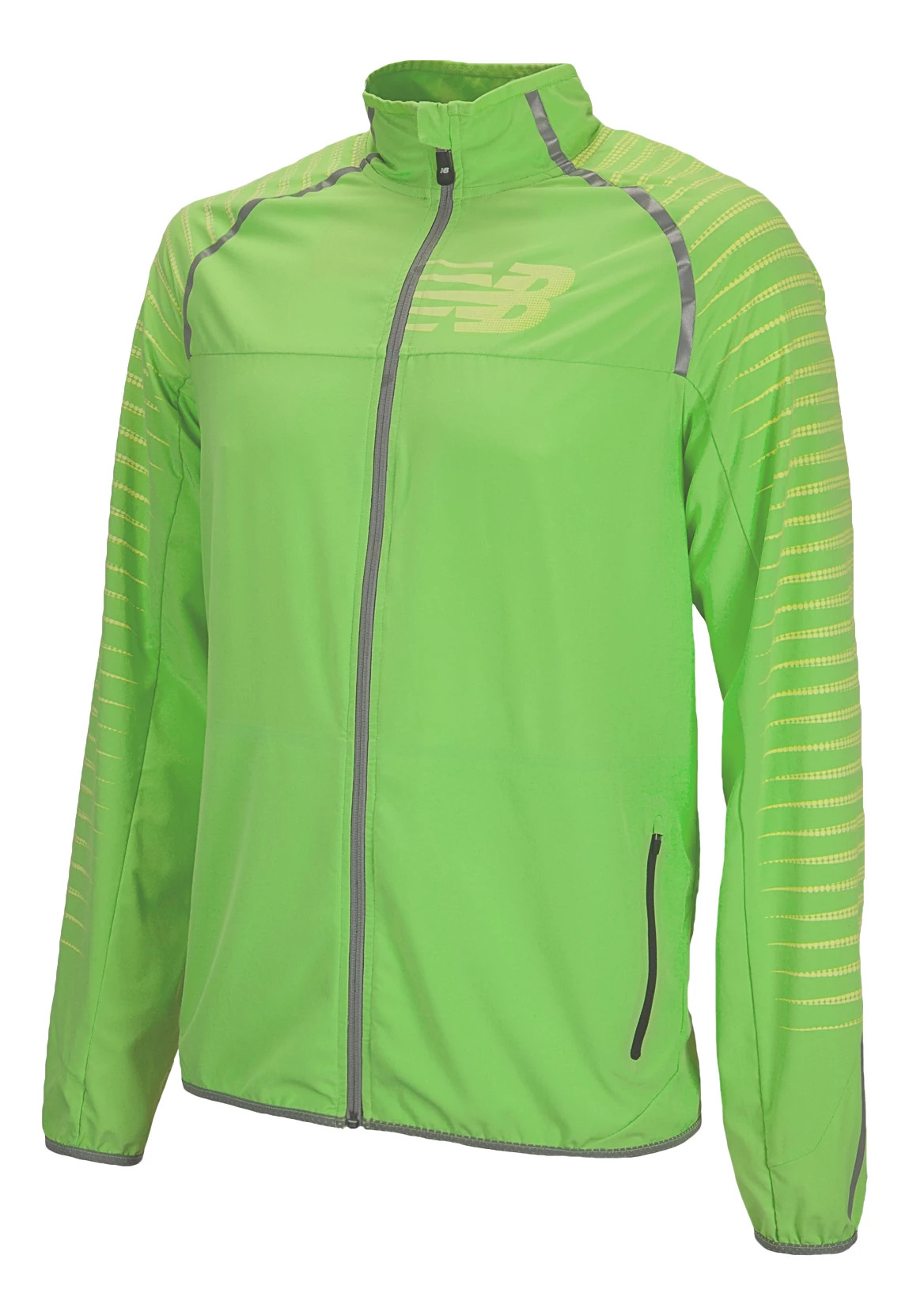 New balance hi viz running clearance jacket