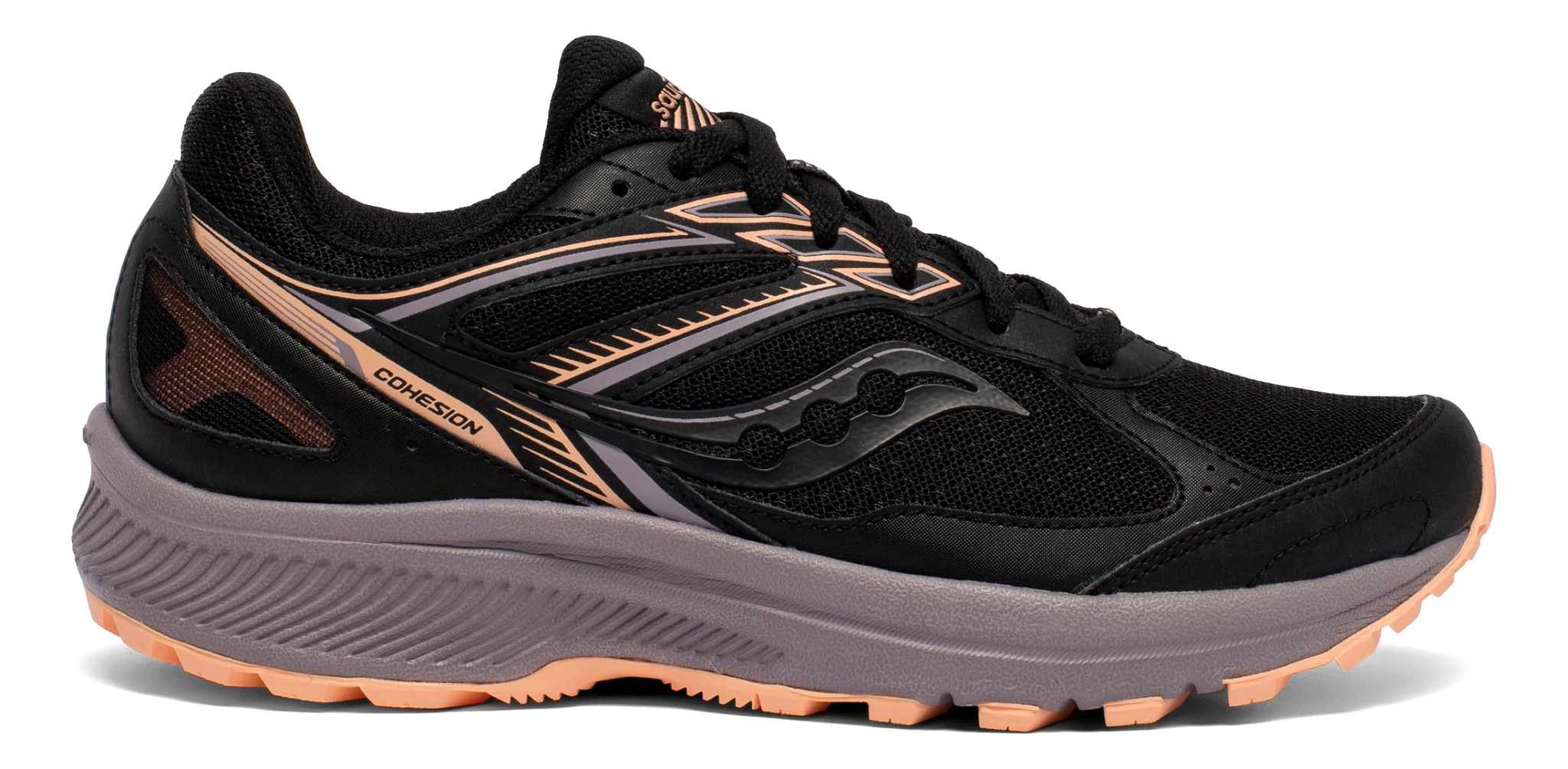 Chaussures De Trail Saucony Cohesion TR14 Femme - Amorti Versarun | Semelle Caoutchouc Adhérente | Confort Course