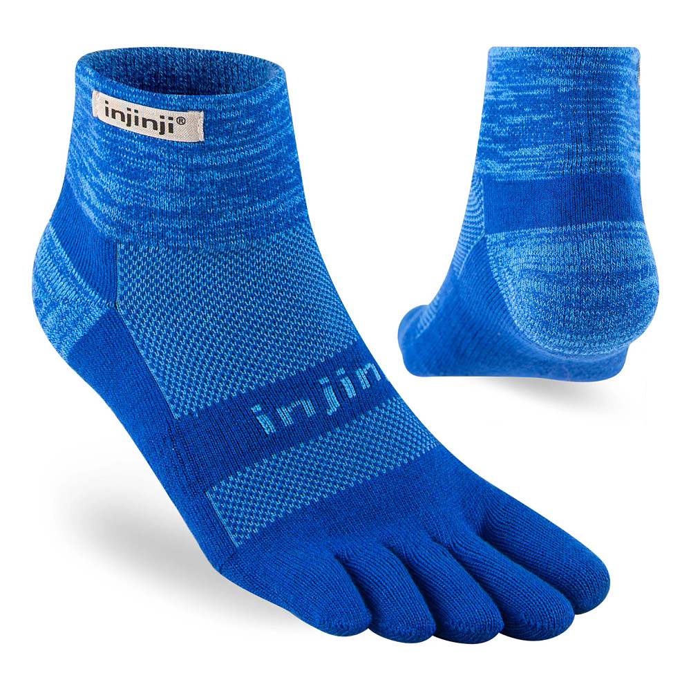 Injinji Run Lightweight Mini-Crew Running Socks - Injinji