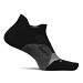 Feetures Elite Light Cushion No Show Tab Socks - Black NEW
