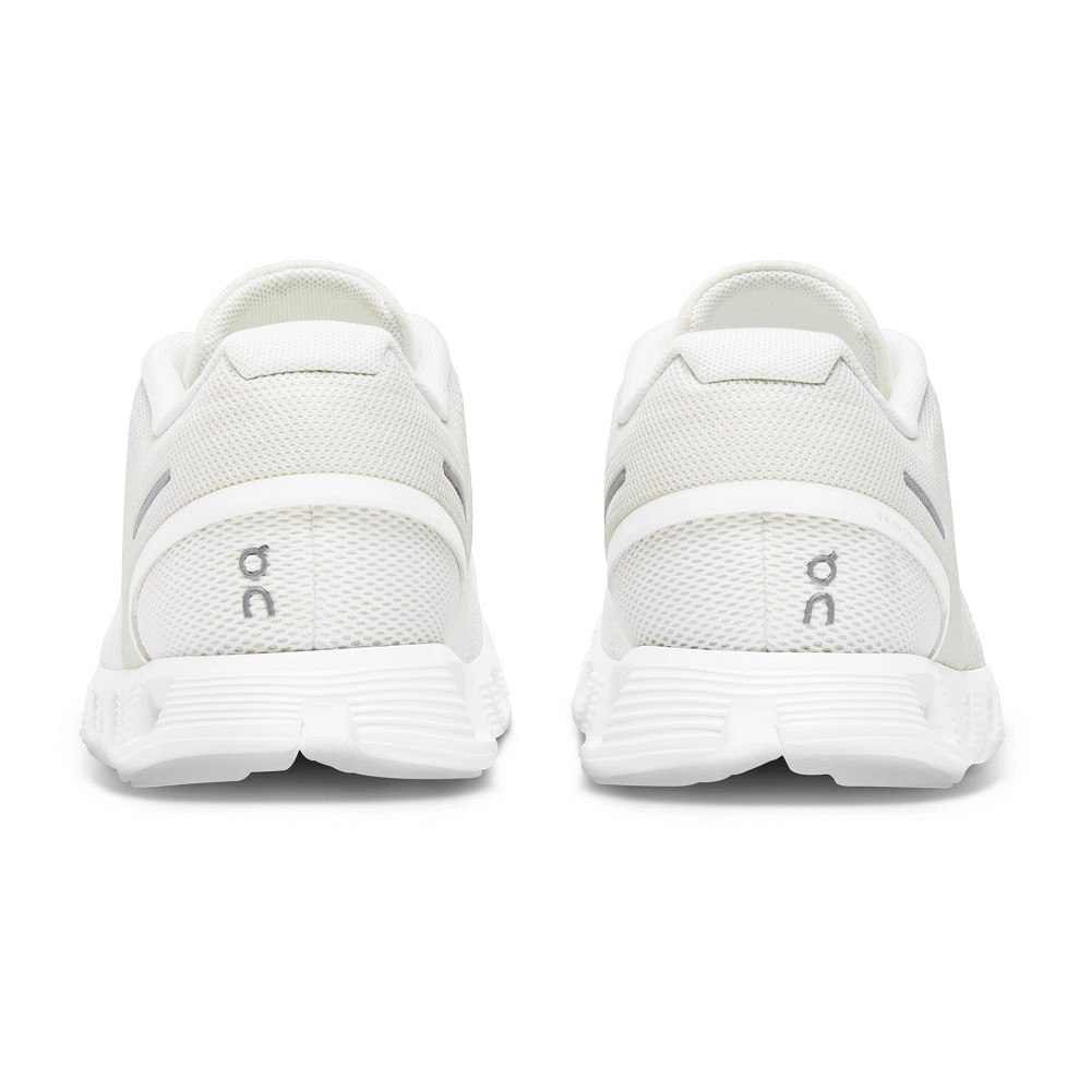 On Cloud 5 Running Shoes White/Chambray Women