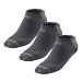 R-Gear Drymax Ultra Thin No Show 3 Pack Socks - Dark Grey