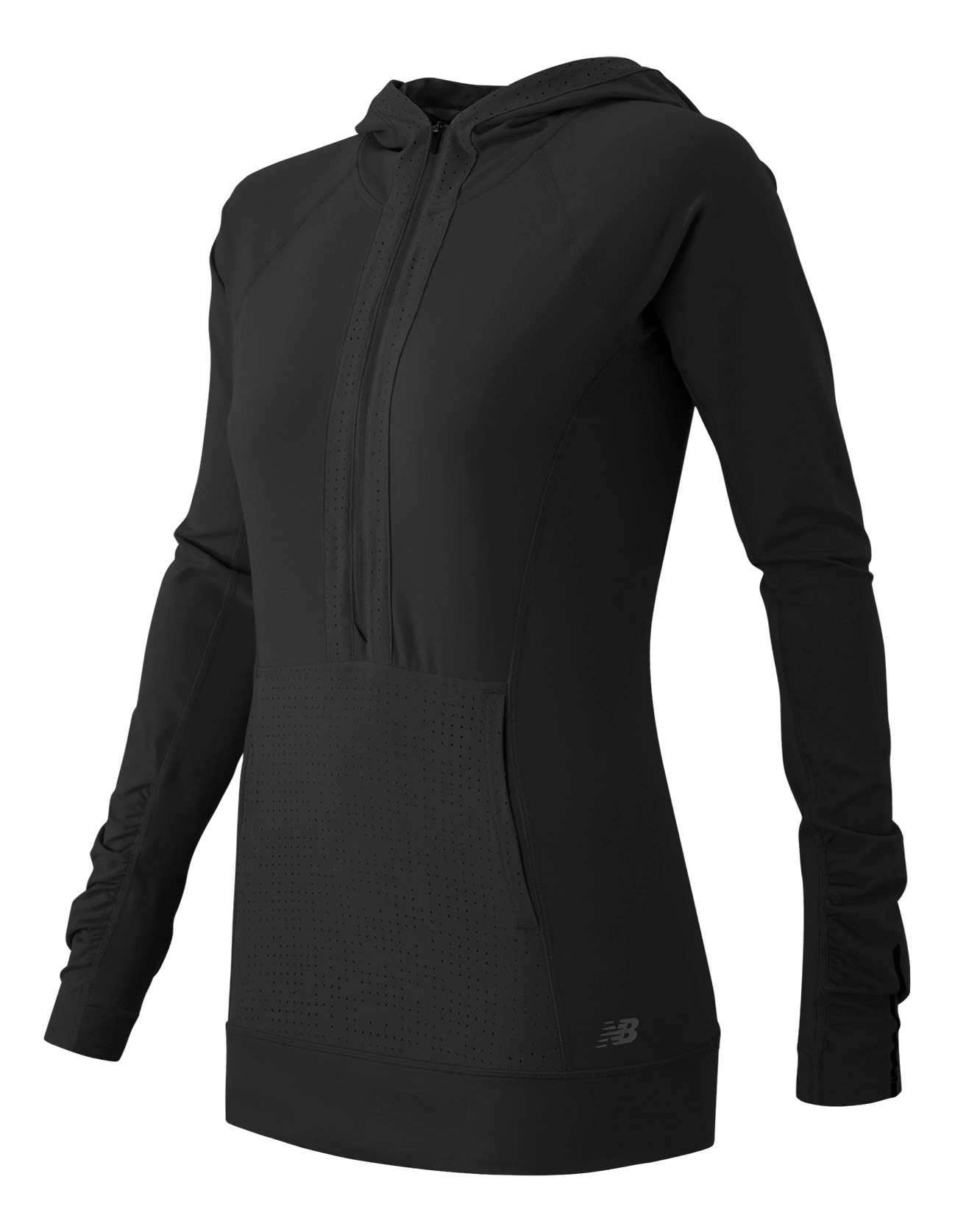 Womens New Balance Petal Performance Half Zip Long Sleeve Technical Tops