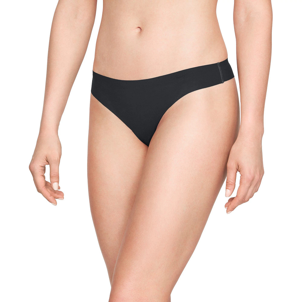 Calvin Klein Underwear Pure Seamless Bikini Panties In Black