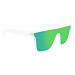 Optic Nerve Mojo Filter Polarized Sunglasses - Crystal Frost/Green Mirror