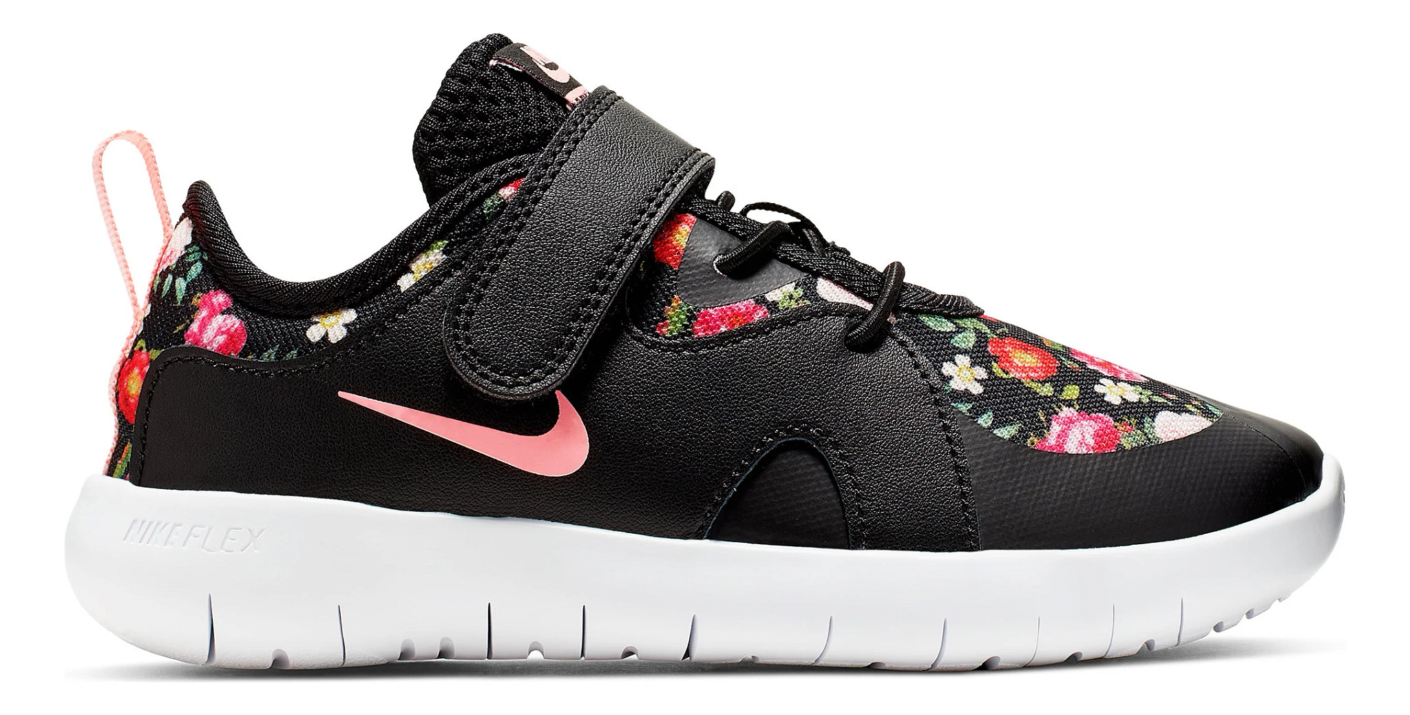 Kids Nike Flex Contact 3 Floral Running Shoe