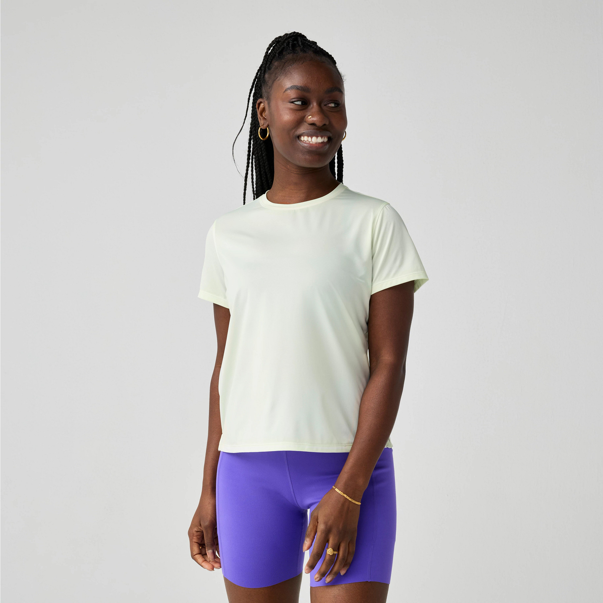 Women's Brooks Dash Short Sleeve - Luminary, Size: S | Apparel - Road Runner Sports