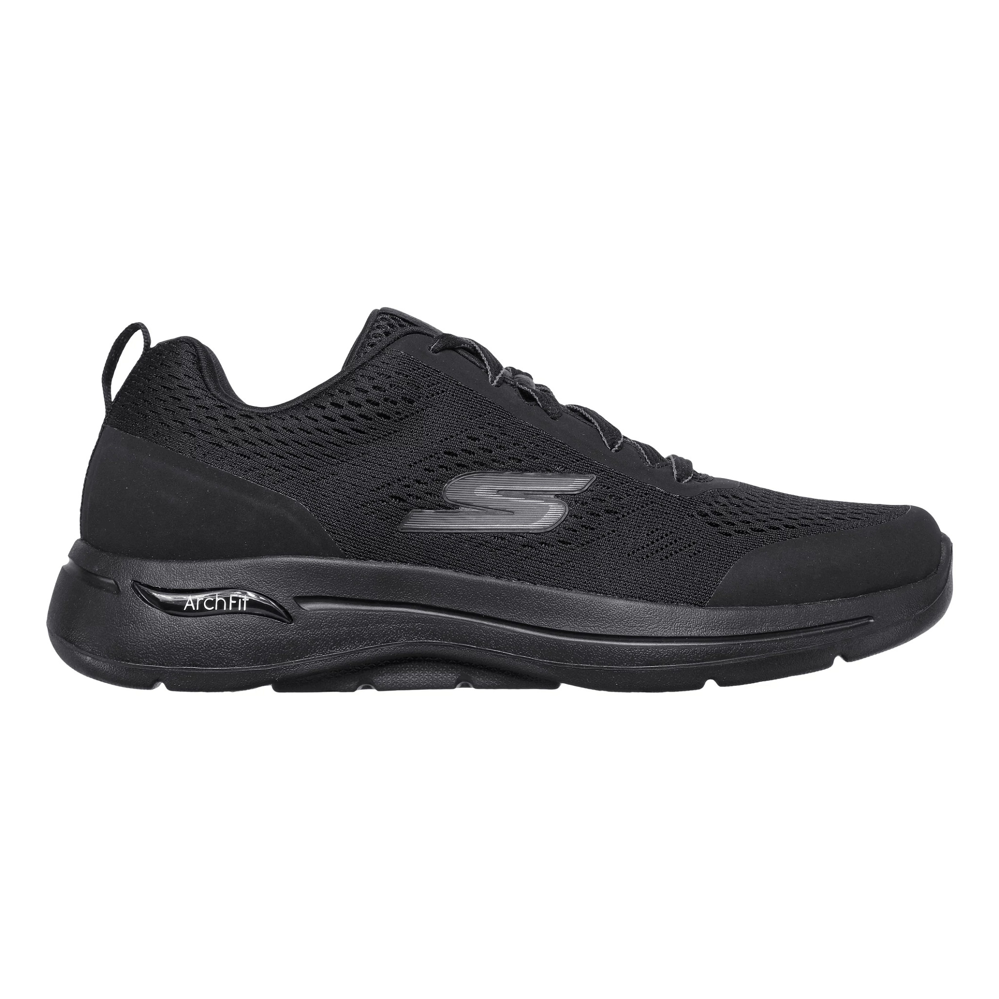 Men's Skechers GO WALK Arch Fit - Idyllic - Black, Size: 10, Medium | Footwear - Road Runner Sports
