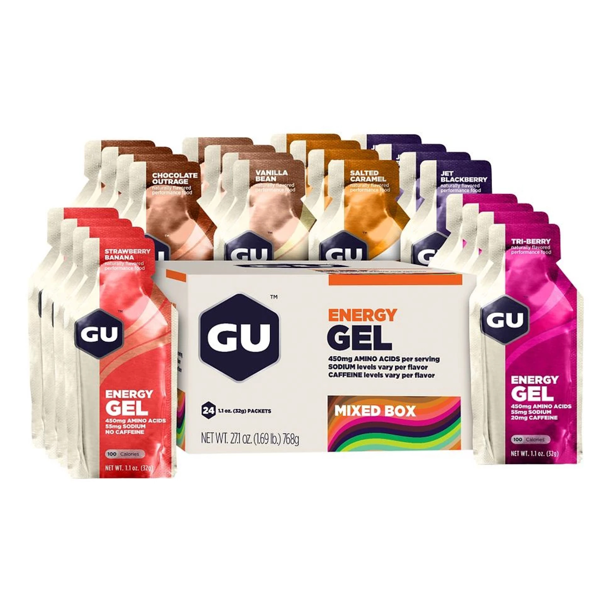 GU GU Energy Gel Variety 24 Pack - Mixed | Nutrition - Road Runner Sports - $49.00 at Road Runner Sports
