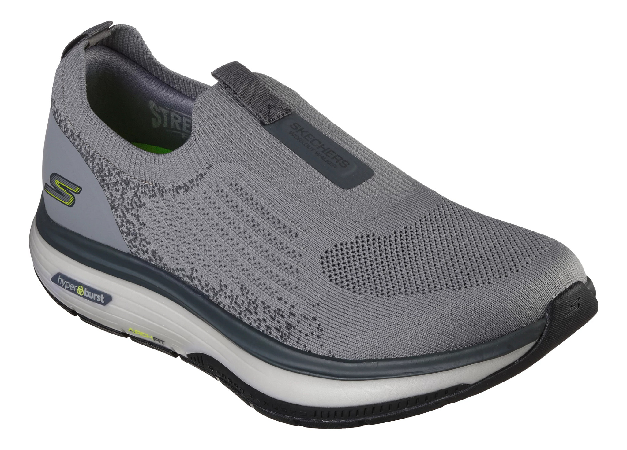 New Skechers Men’s GO Walk Arch Fit Workout Walker Athletic Fitness Shoes Skechers Arch Fit Road Walker Comp Toe | Men main image 4