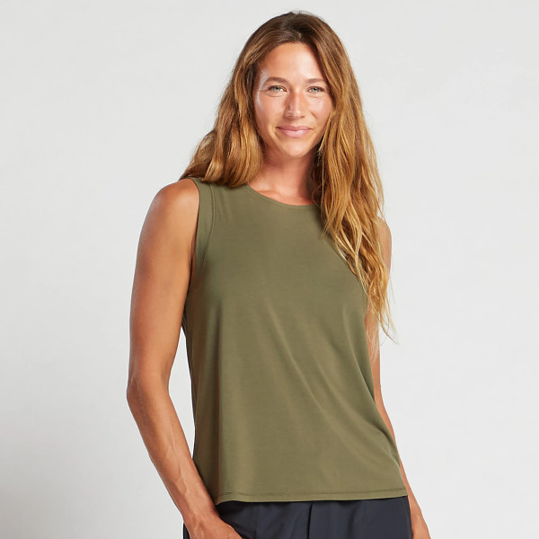 Womens Korsa Haste Sleeveless Tanks Technical Tops