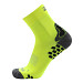 Zensah Traction Running Socks - Neon Yellow
