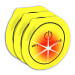Amphipod Vizlet Flash Mini LED 3 Pack - Yellow Smiley