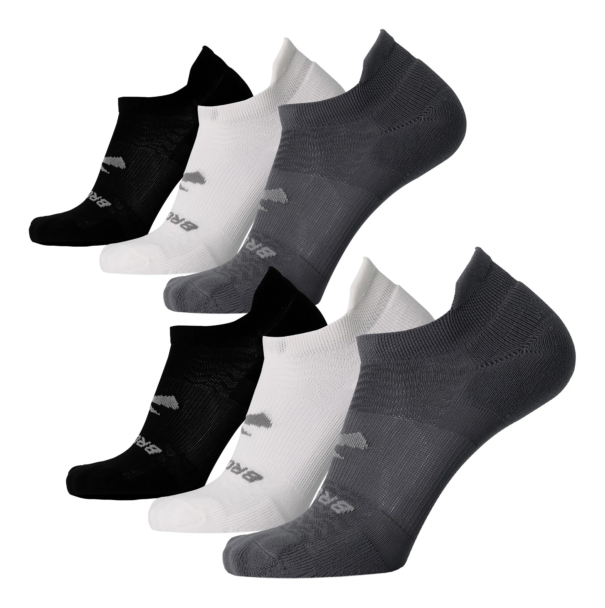 Brooks Run-In No Show 6 Pack Socks