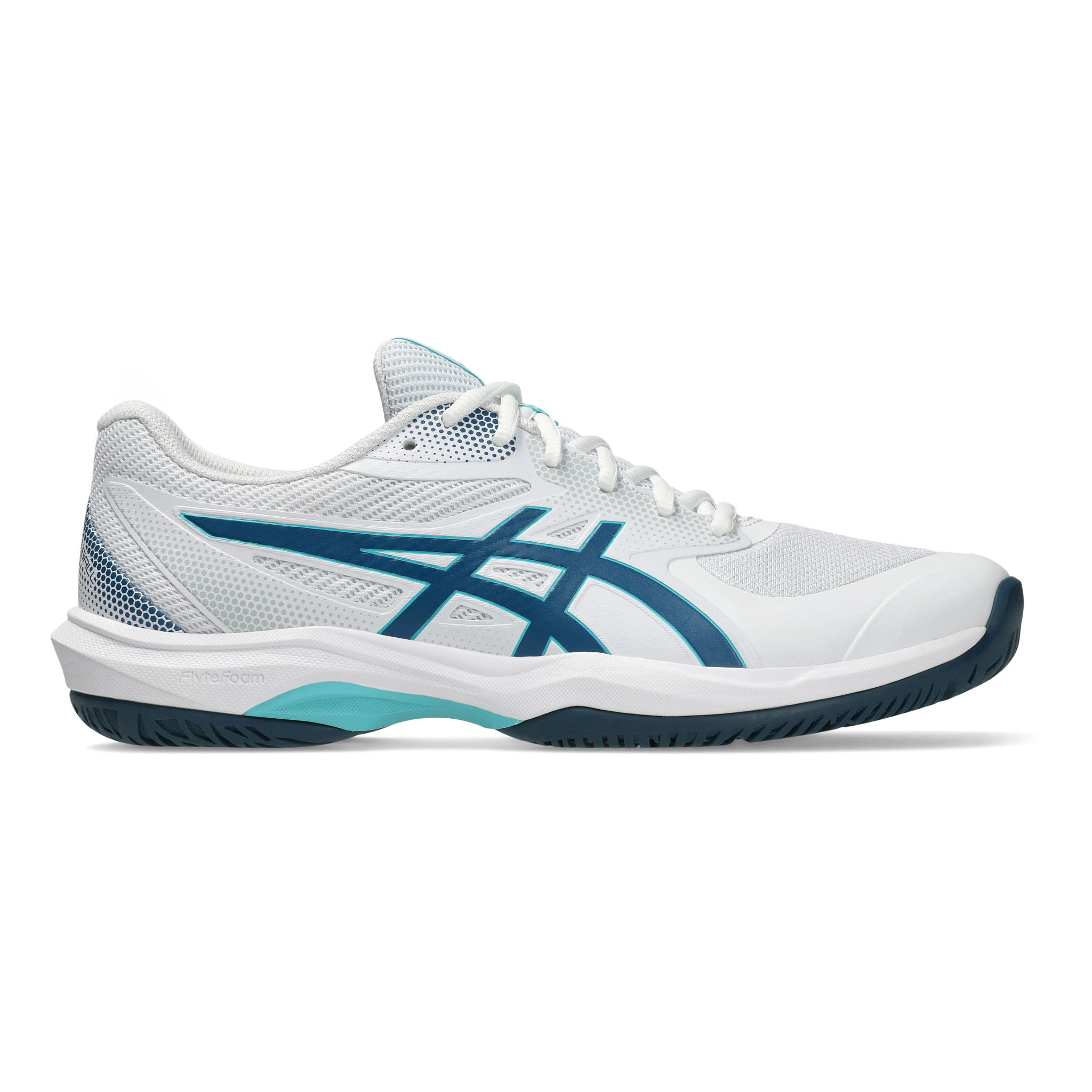 ASICS Men's ASICS Game FF Pickleball - White / Mako Blue, Size: 10, Medium | Footwear - Road Runner Sports - $94.95 at Road Runner Sports