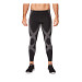 Men's CW-X Endurance Generator Joint and Muscle Support Tights - Black/Dark Grey