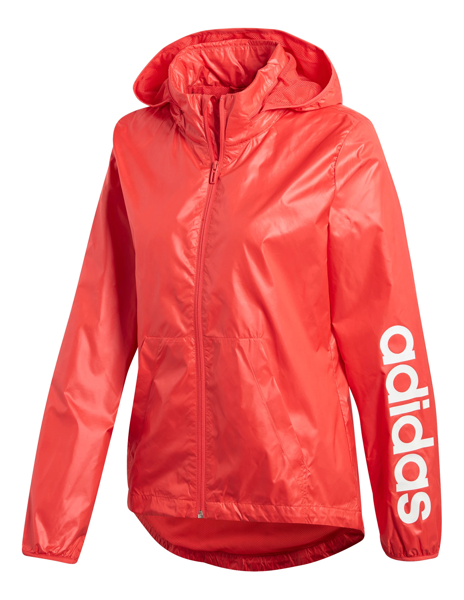 Womens adidas Linear Windbreaker Running Jackets