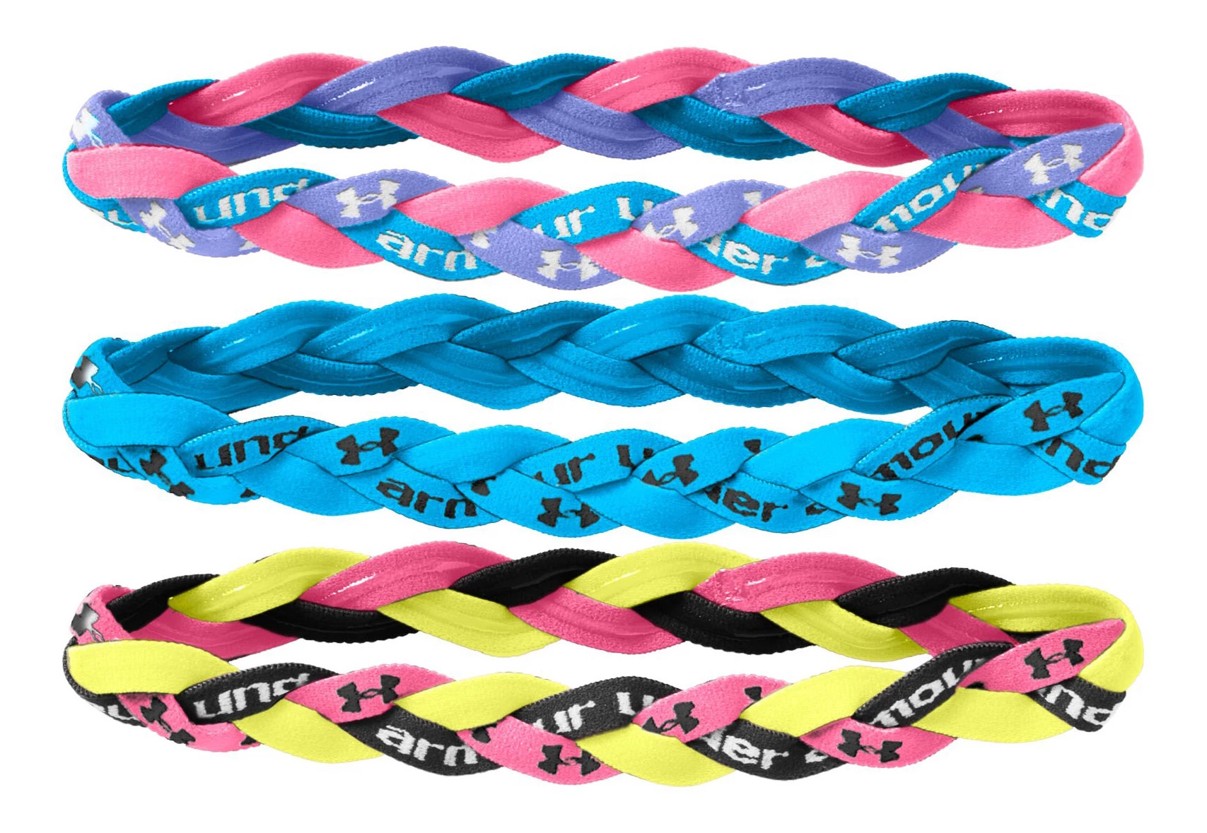 Under Armour Women's Graphic Mini Headbands - 6-Pack - Blue, OSFA