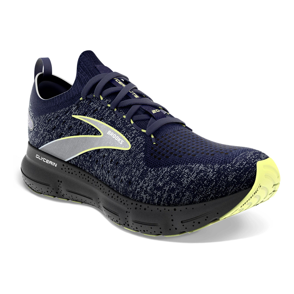 BROOKS GLYCERIN 20 BLACK / CLASSIC BLUE