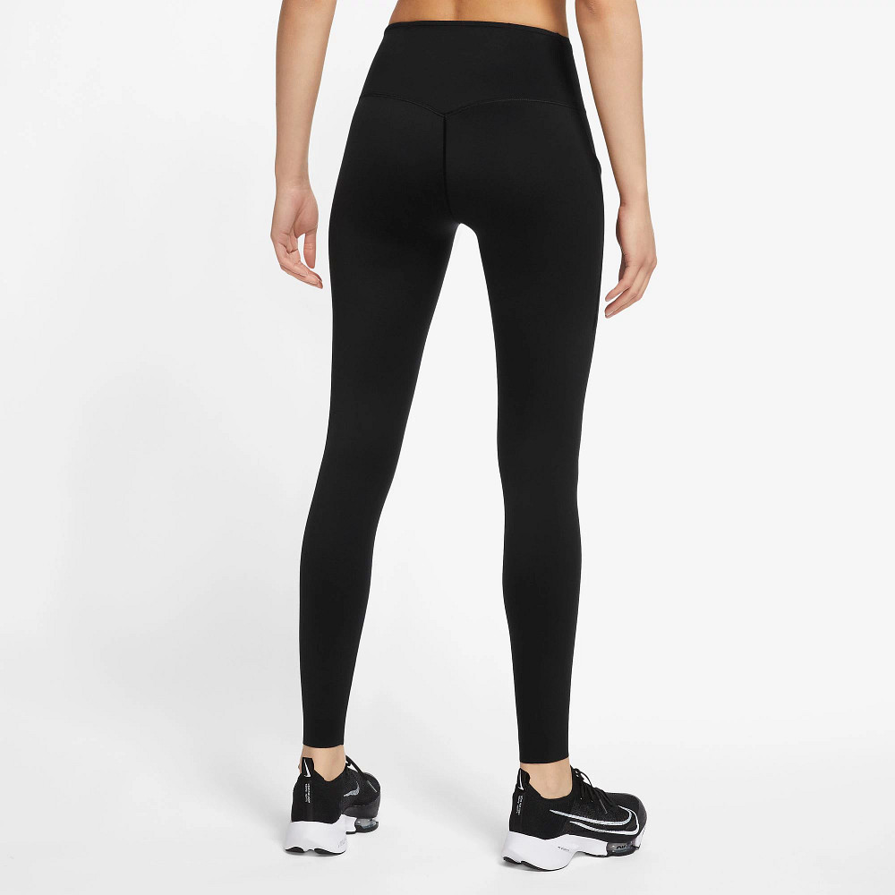 Womens Nike Dri FIT GO Mid Rise Full Length Tights