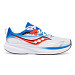 Kids Saucony Ride 15 - Grey/Blue/Red
