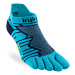 Injinji Ultra Run No Show CoolMax Socks - Pacific Blue