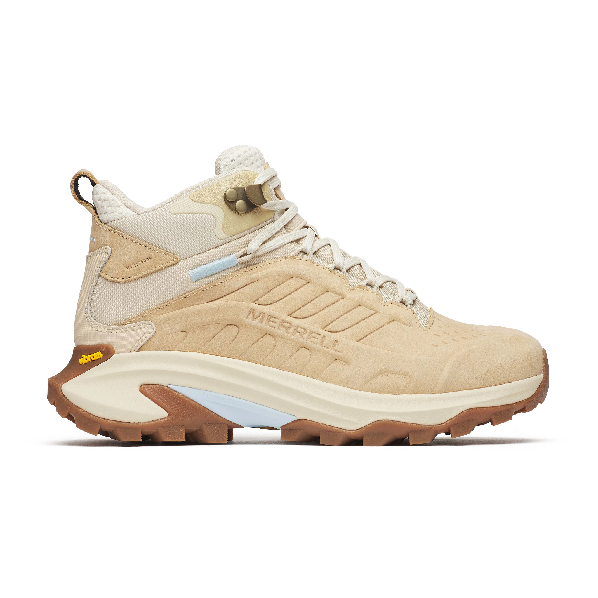 Women's Merrell Moab Speed 2 LTR Mid Waterproof - Latte, Size: 10, Medium | Footwear - Road Runner Sports