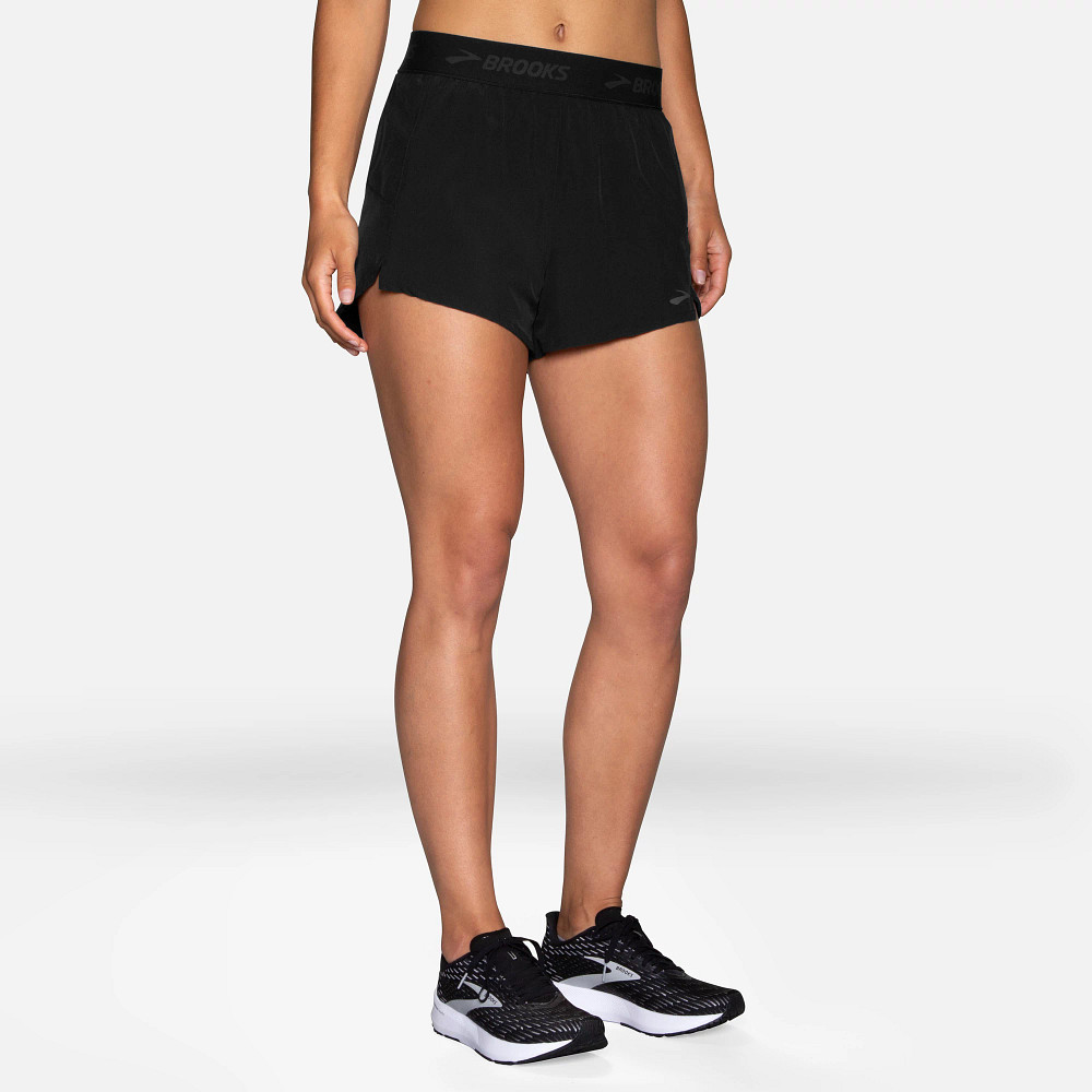 Womens Brooks Chaser 3 Lined Shorts