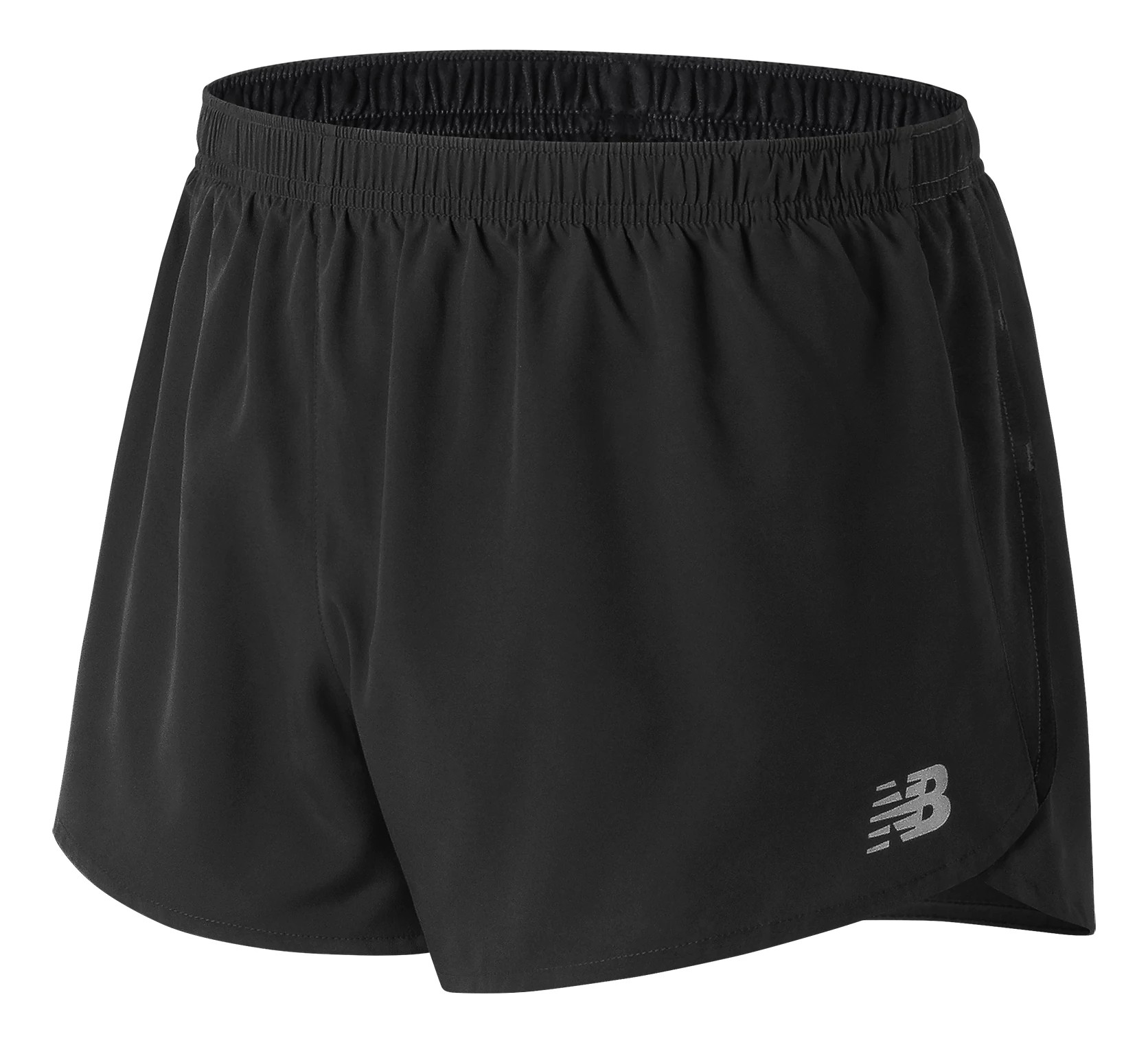 Mens New Balance Accelerate 3 inch Split Unlined Shorts