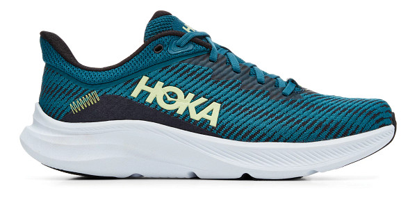 Men's HOKA ONE ONE Clifton 9 - Zest/Lime Glow - Pacers Running