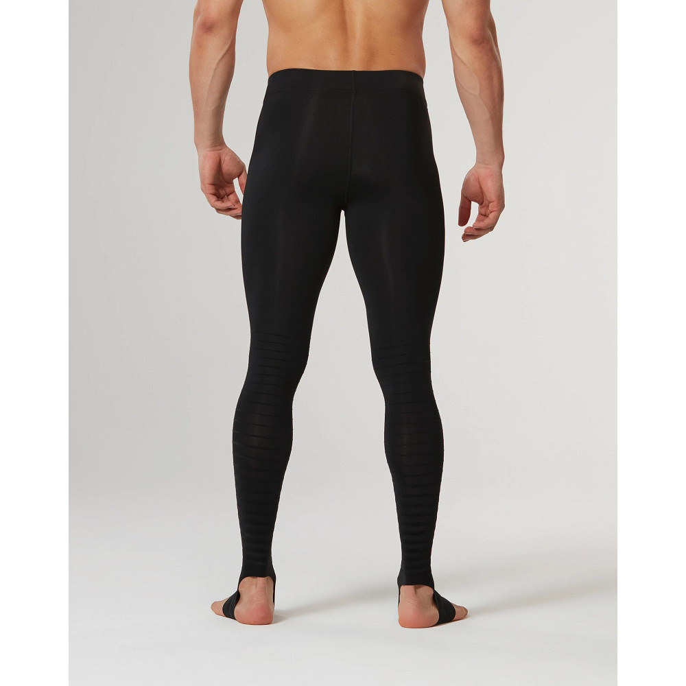 2XU Mens Power Recovery Compression Tights - Black