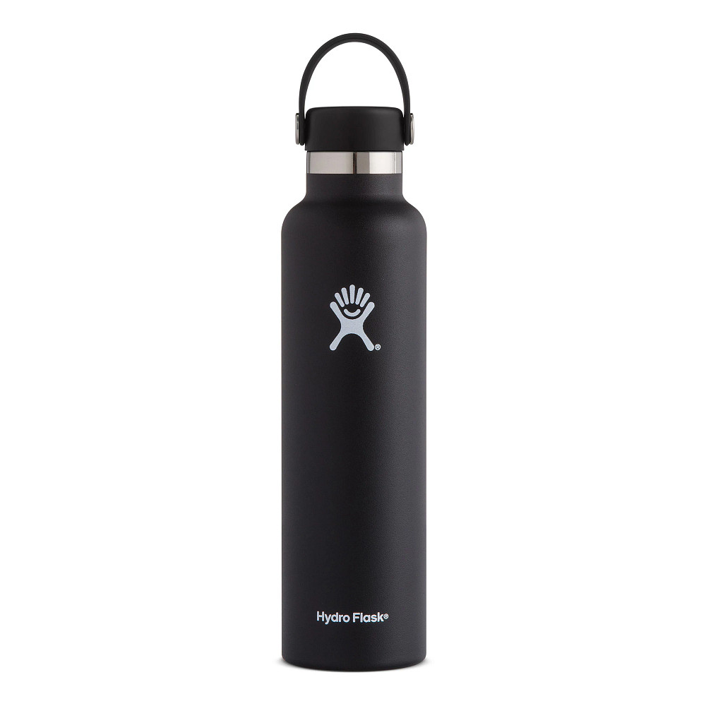 Hydro Flask Standard Mouth Insulated Water Bottle, White - 24 oz