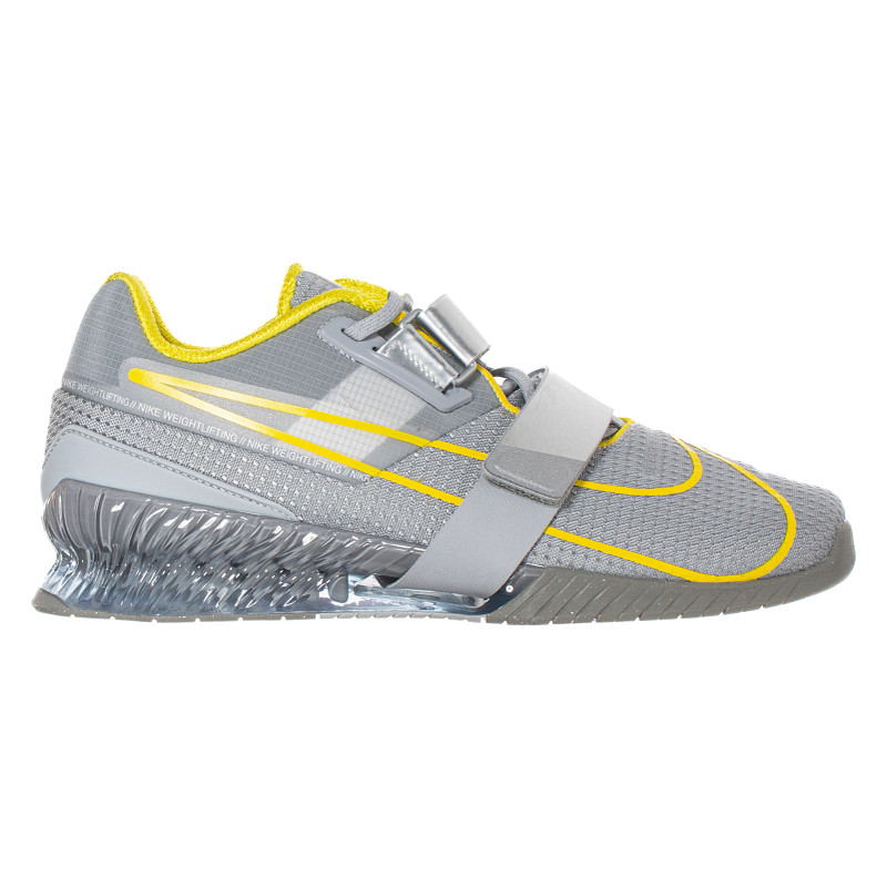 Men's Nike Romaleos 4 - Grey / Lightening, Size: 9, Medium | Footwear - Road Runner Sports