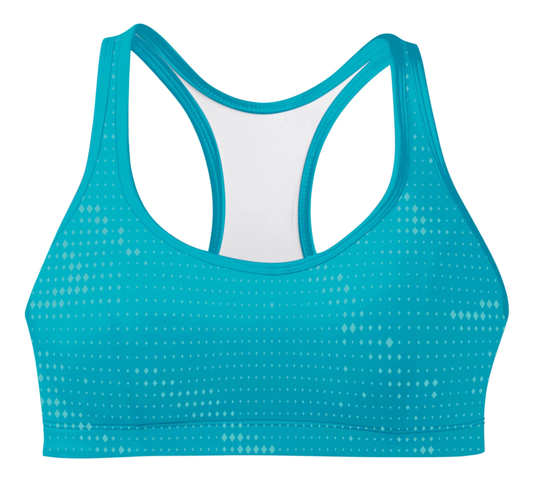 Womens Champion Printed Shape T Back Sports Bra