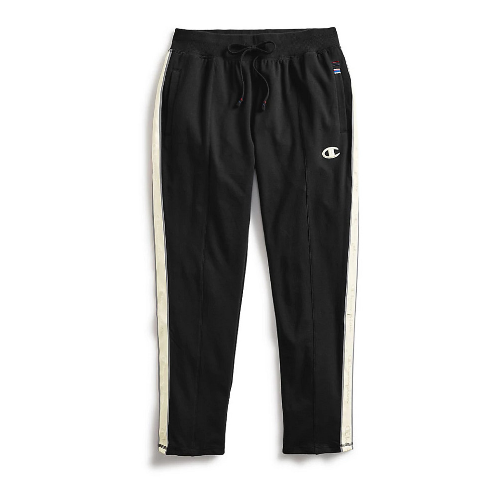 Champion women's heritage taped fleece pants new arrivals