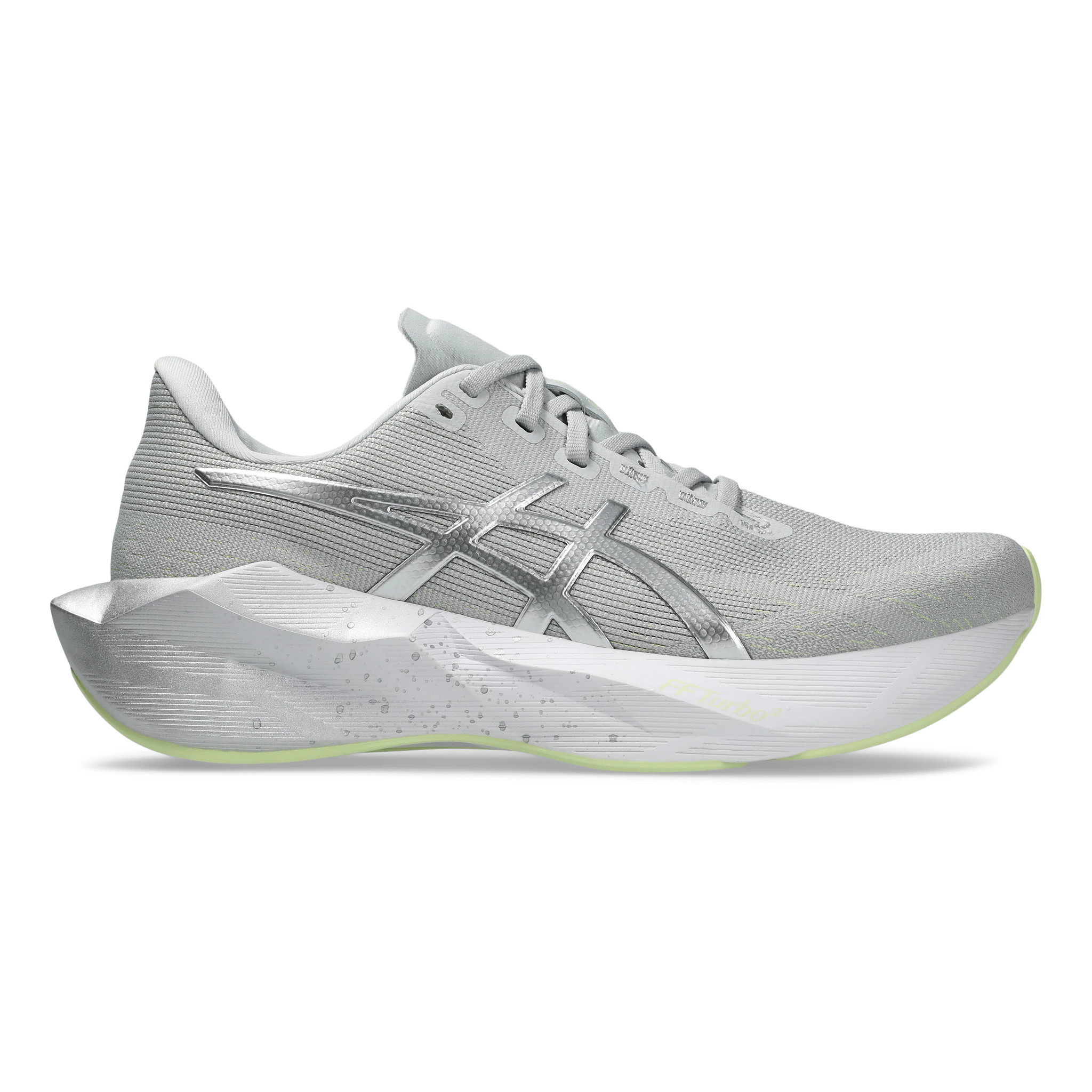 ASICS Men's ASICS NovaBlast 6 Platinum - Platinum / Glow Green, Size: 10, Medium | Footwear - Road Runner Sports - $169.95 at Road Runner Sports