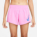 Women's Nike Dri-FIT Running Mid-Rise Brief-Lined Short - Playful Pink