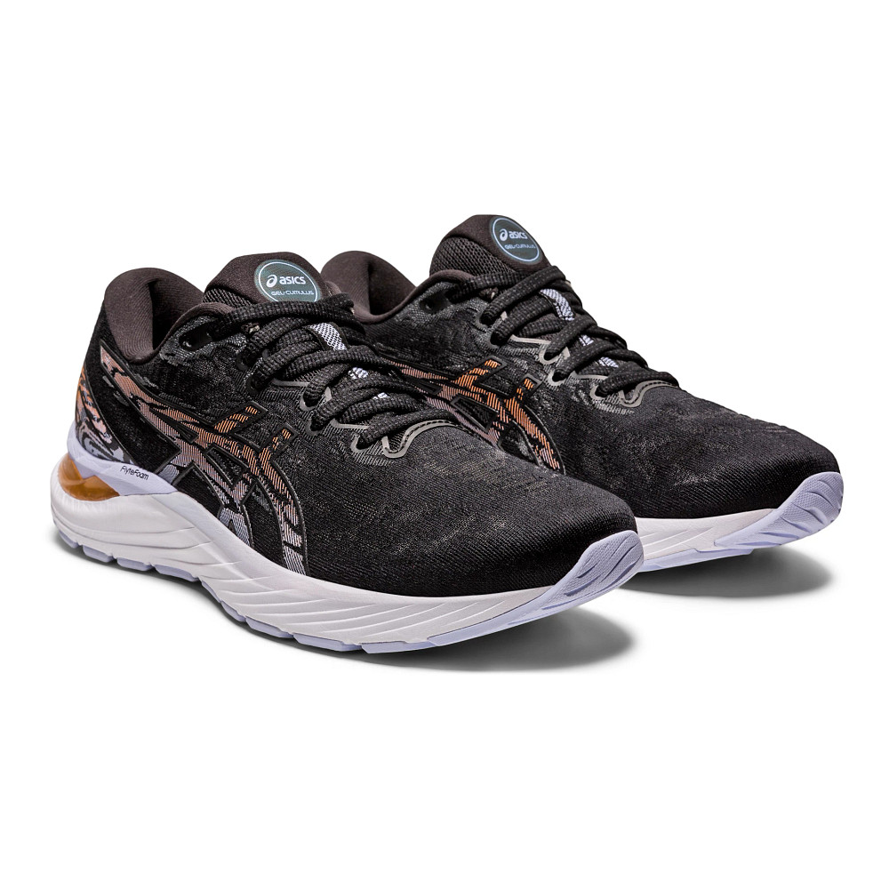 ASICS Gel-Cumulus 23 Women's Running Shoes Black/Sun Peach : 6 D - Wide