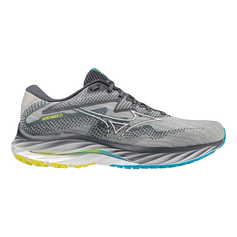 Mizuno Wave Rider 27 verde zapatillas running hombre