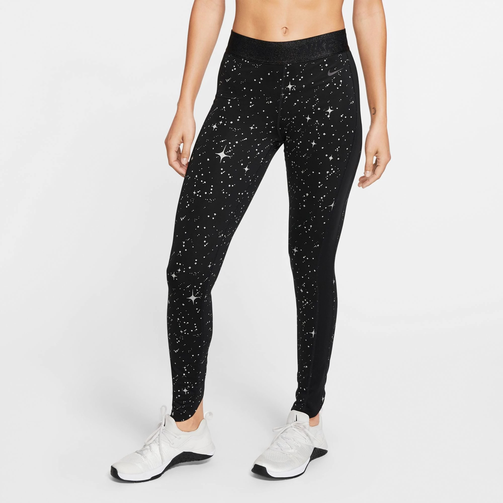 Nike pro warm sparkle tights best sale