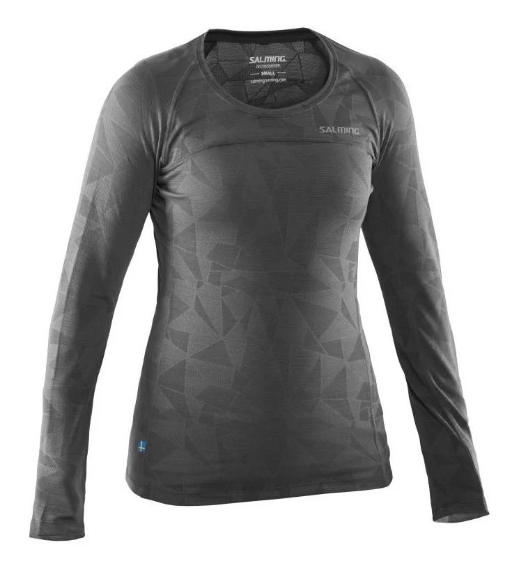 Womens Salming Running Long Sleeve Technical Tops