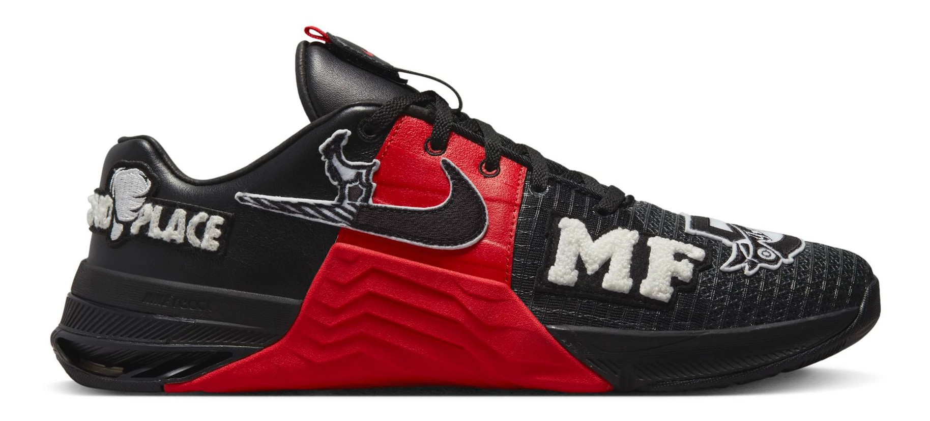 nike metcon black red