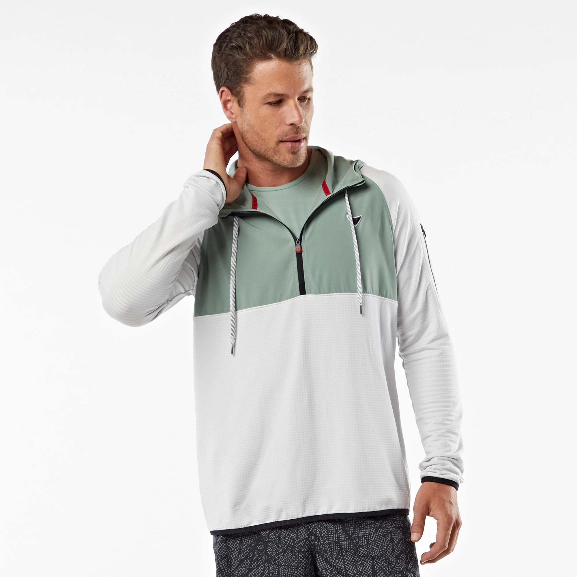 Korsa Men's Korsa Shield 1/2 Zip Hoodie